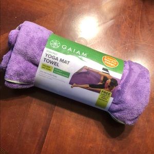 Gaiam yoga towel